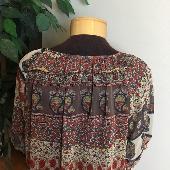 Rue 21  XL tie front semi sheer blouse - Picture 14 of 15